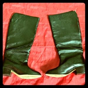 Western Leather Dance Boots